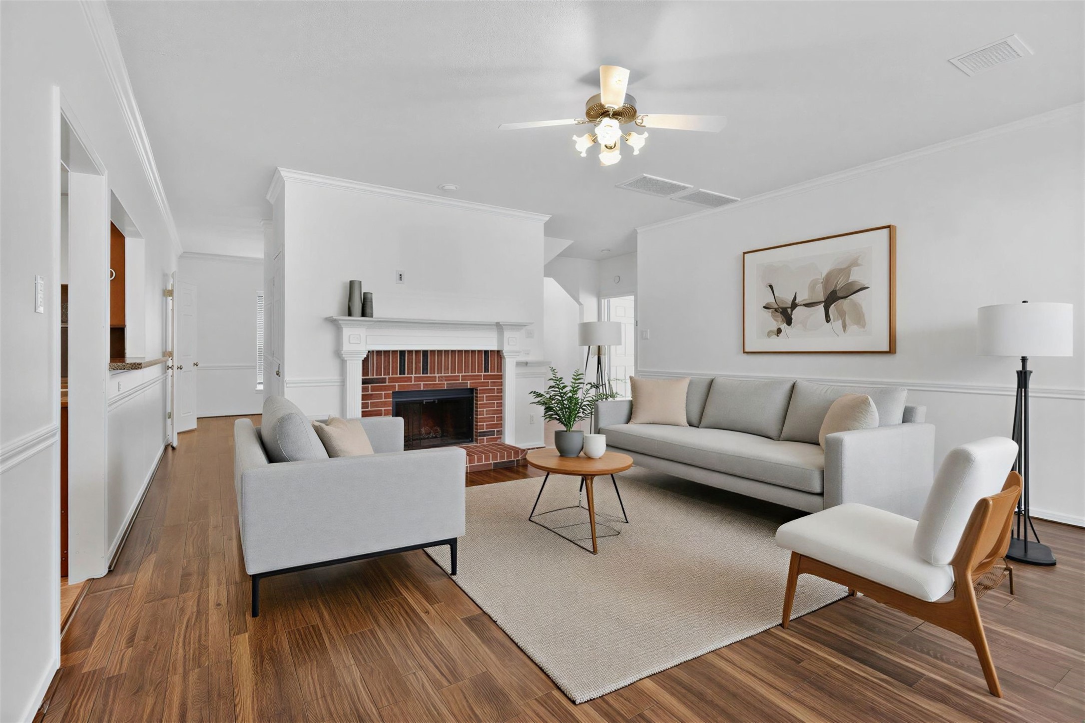 9319 Hudson Bend Circle Houston, TX 77095 - Photo 14 of 42 Virtually staged picture Living Room