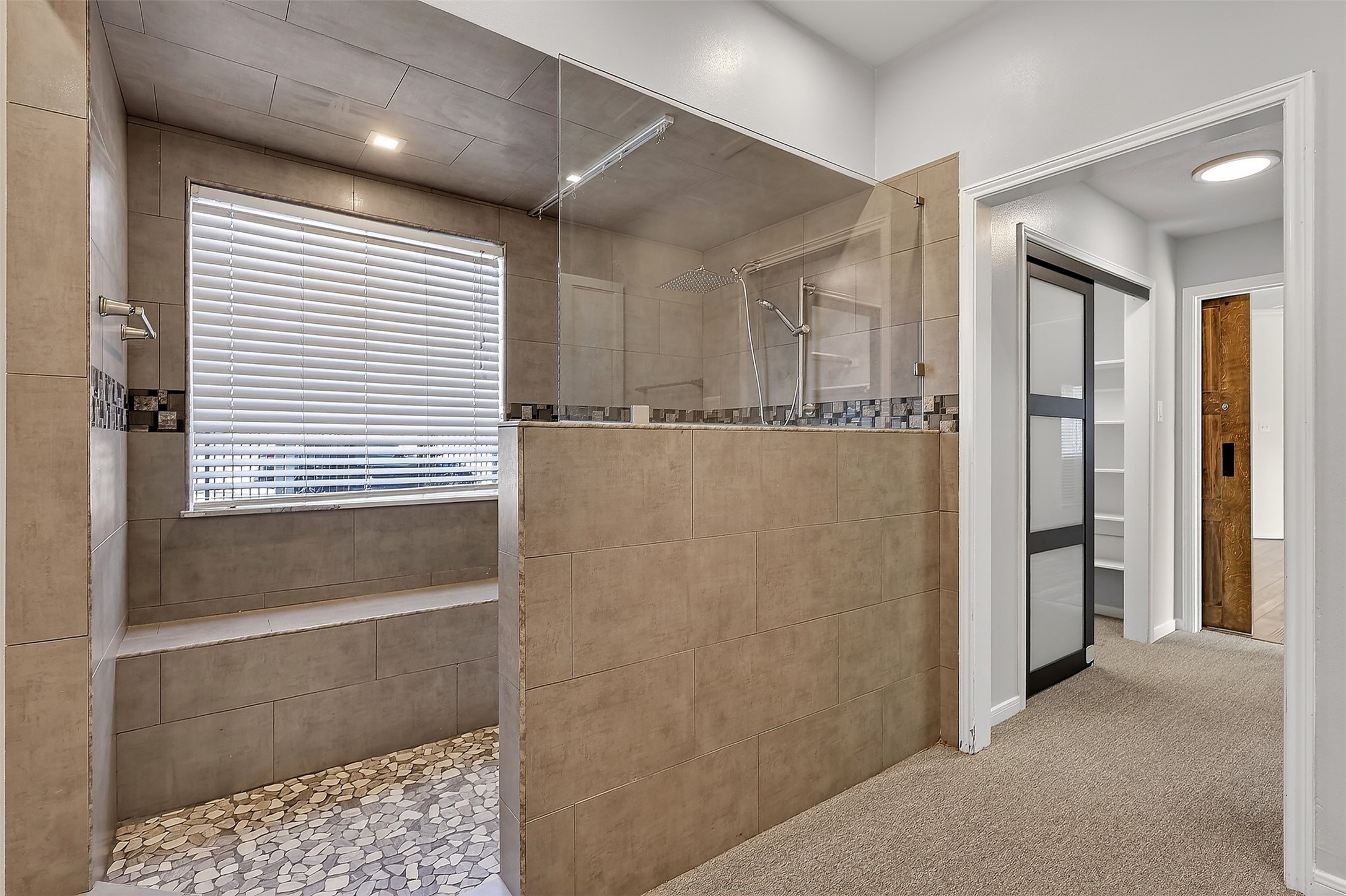 9319 Hudson Bend Circle Houston, TX 77095 - Photo 25 of 42 Spacious modern shower in your ensuite bathroom