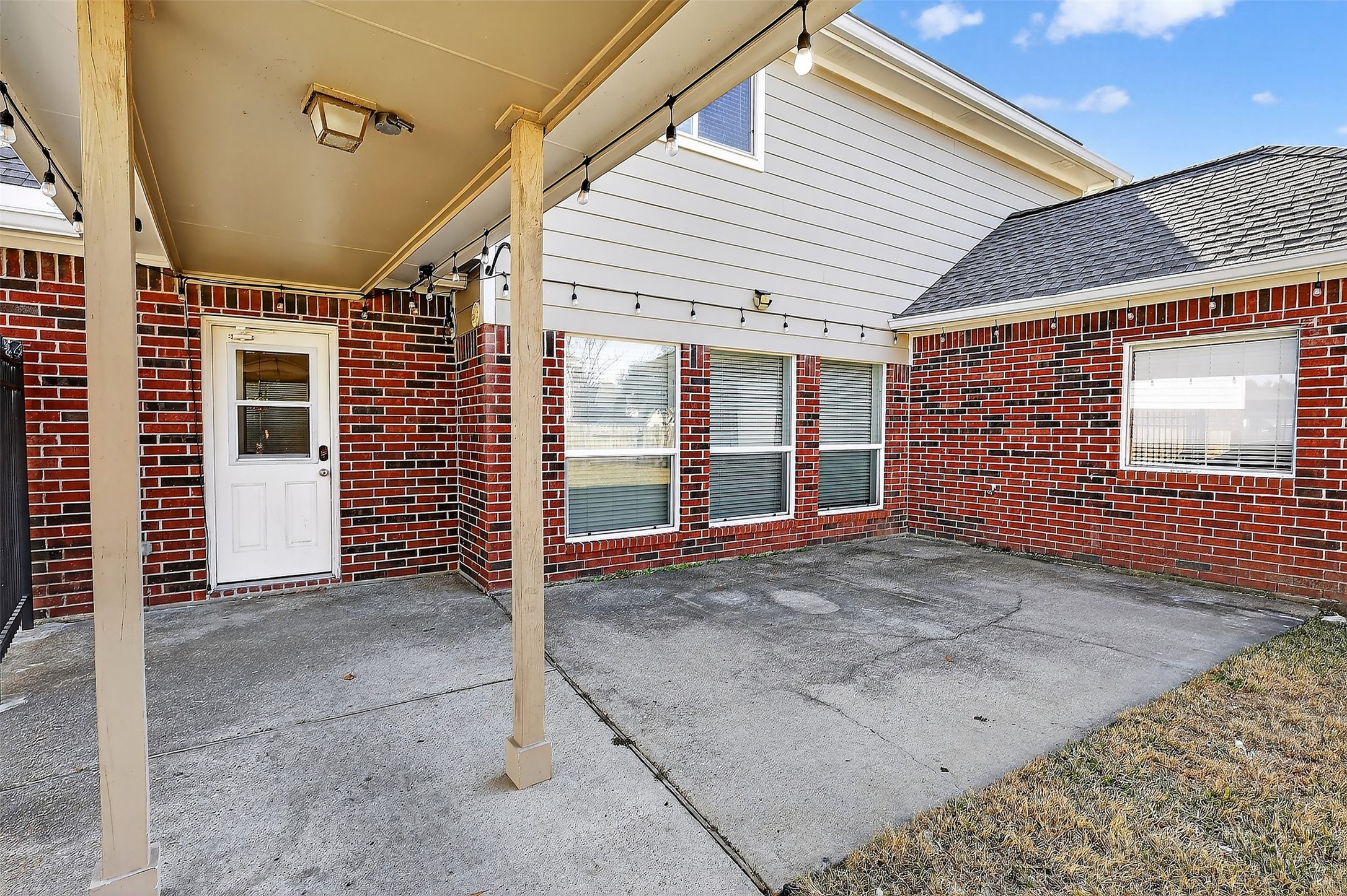9319 Hudson Bend Circle Houston, TX 77095 - Photo 38 of 42 Detached garage with a patio and lots of possibilities