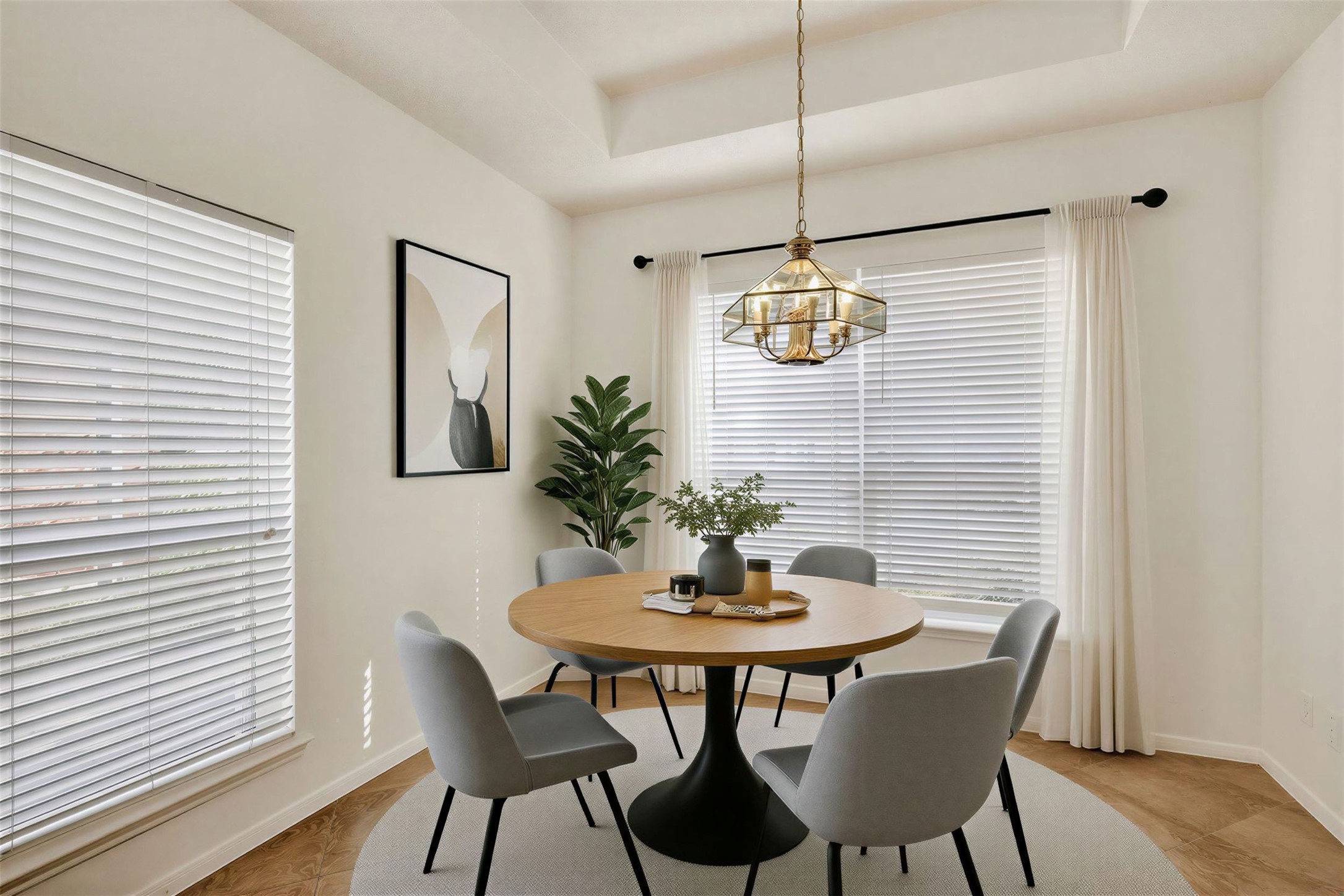 9319 Hudson Bend Circle Houston, TX 77095 - Photo 10 of 42 Virtually staged breakfast area