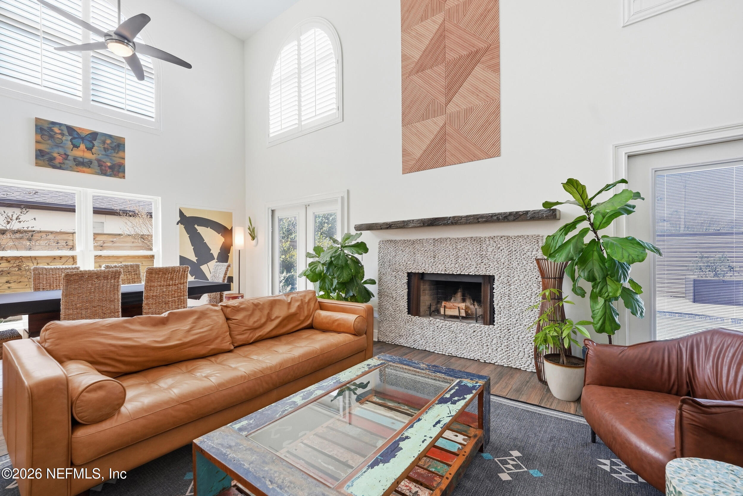 1890 Beachside Court Atlantic Beach, FL 32233 - Photo 7 of 40 Wood Burning Fireplace