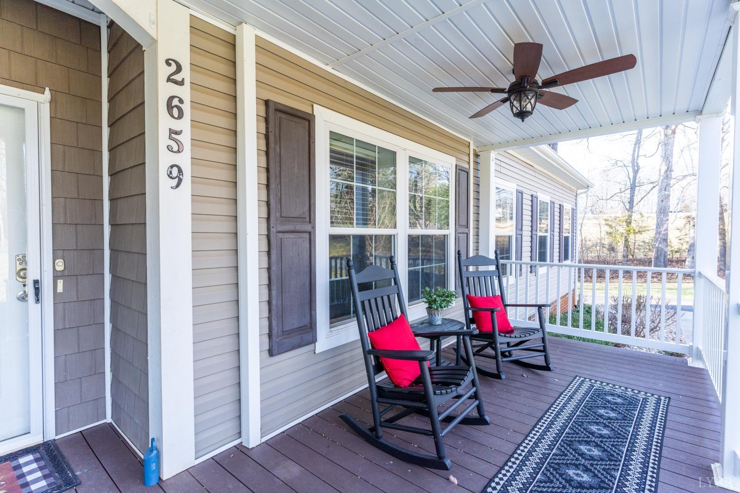 2659 Chilton Road Appomattox, VA 24522 - Photo 1 of 55 a view of a dining room with furniture window and outside view