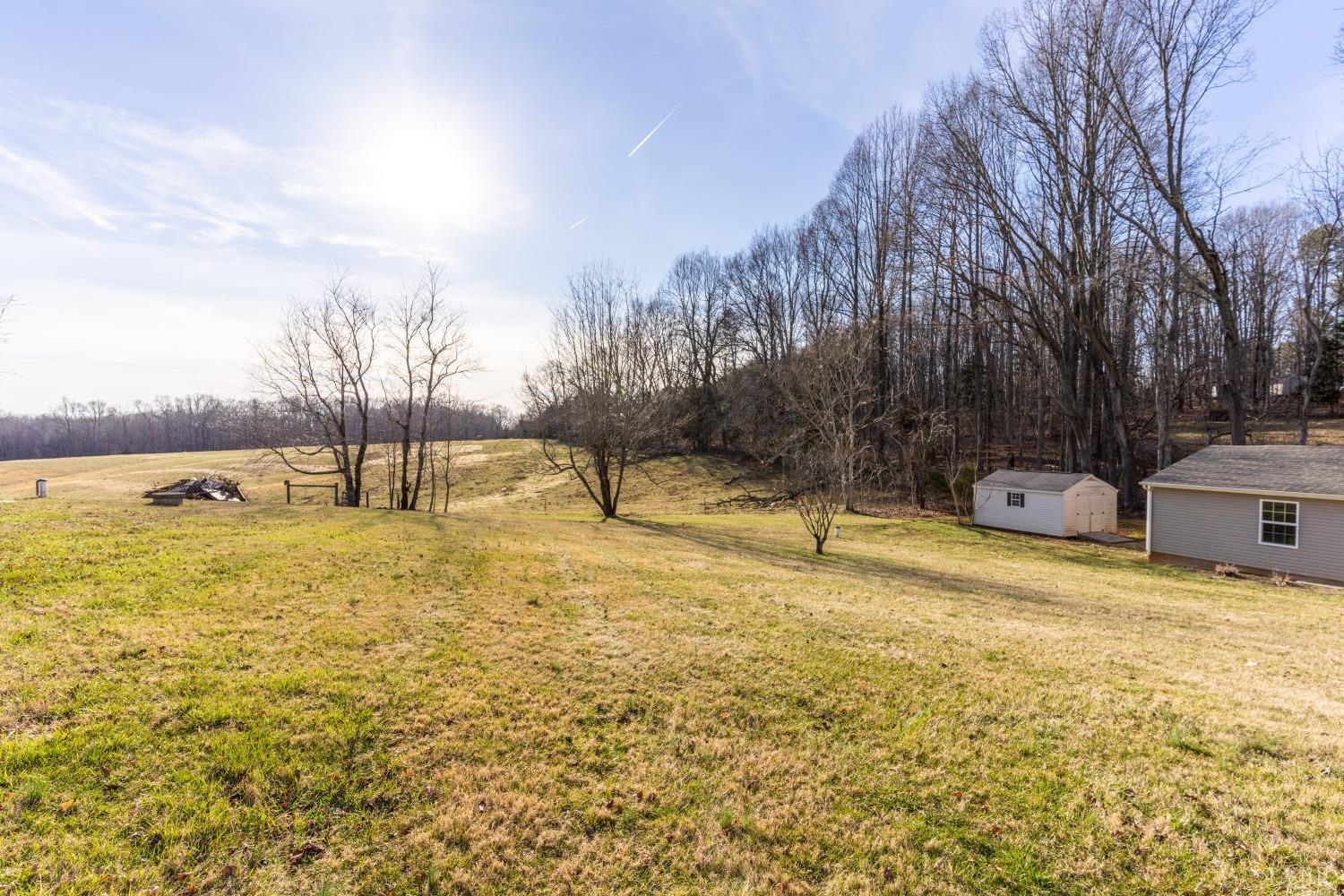 2659 Chilton Road Appomattox, VA 24522 - Photo 53 of 55 a view of yard with swimming pool and trees