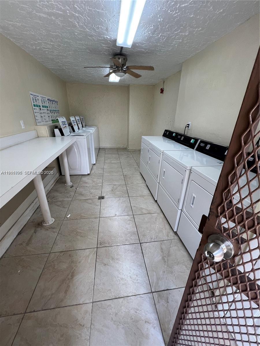 8307 Southwest 142nd Avenue, Unit F105 Miami, FL 33183 - Photo 17 of 19 a kitchen with a sink a stove and a cabinets