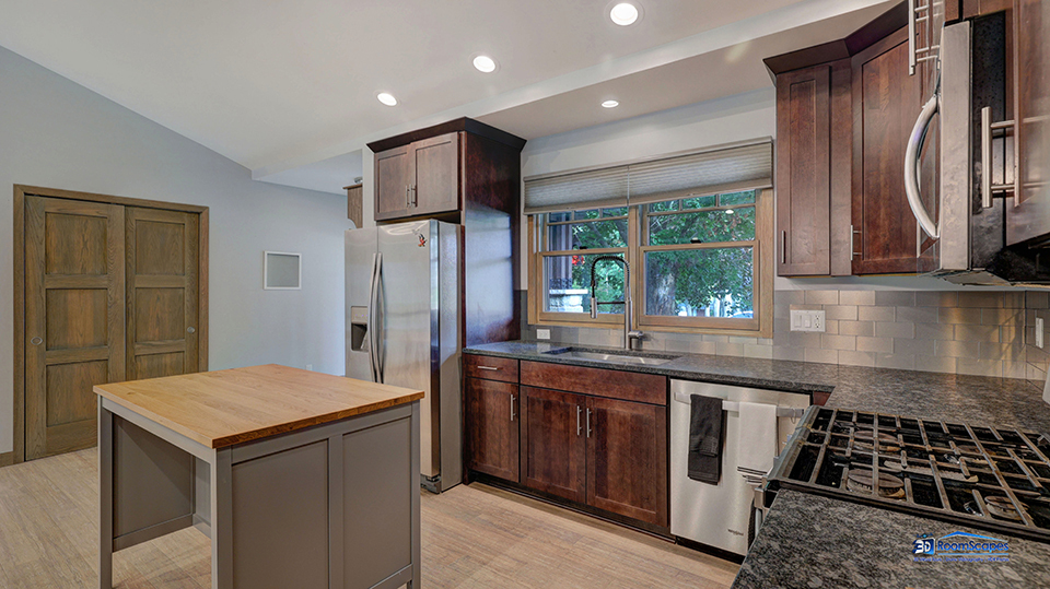 125 Hillcrest Drive Burlington, WI 53105 - Photo 12 of 52 a kitchen with stainless steel appliances granite countertop a refrigerator and a sink