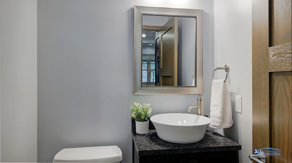 125 Hillcrest Drive Burlington, WI 53105 - Photo 15 of 52 a bathroom with a toilet and a sink