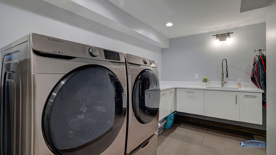 125 Hillcrest Drive Burlington, WI 53105 - Photo 30 of 52 a utility room with sink dryer and washer