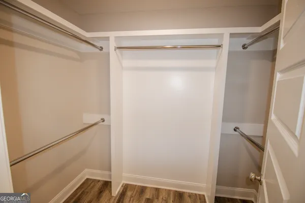 a view of walk in closet
