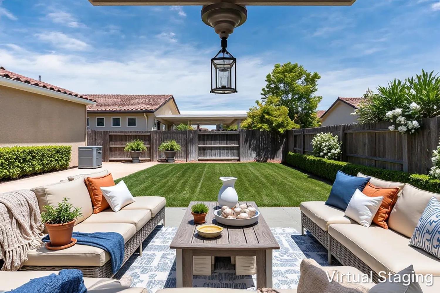 1476 Dynes Street Merced, CA 95348 - Photo 34 of 39 backyard virtually staged