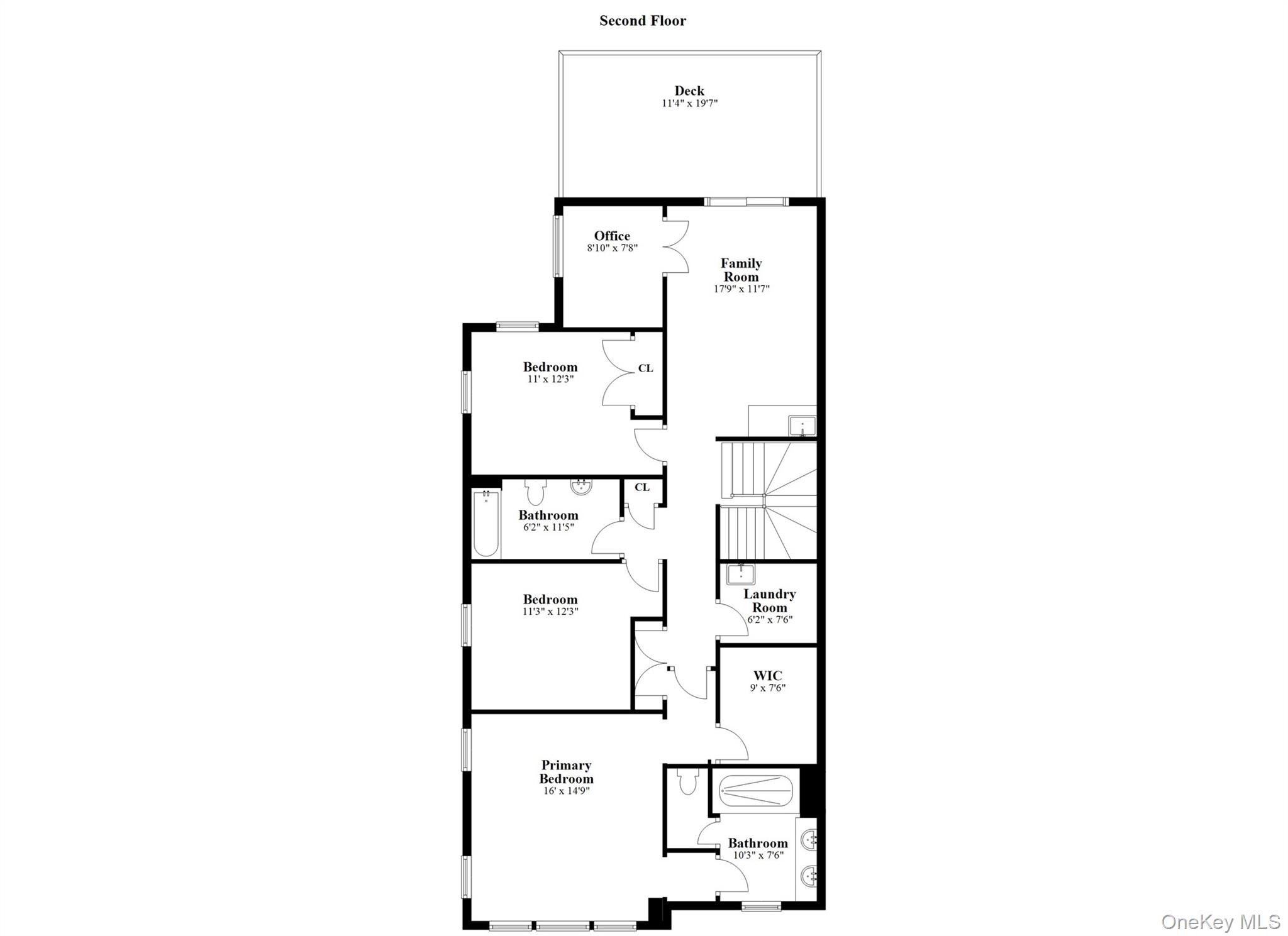 4 Wright Drive Chappaqua, NY 10514 - Photo 33 of 35 Rare true three-bedroom layout with all bedrooms together on one level, plus a dedicated home office, second family room with wet bar, laundry room, and access to a private covered terrace.
