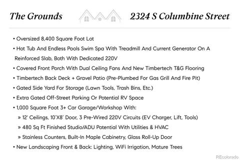 $2,250,000 | 2324 South Columbine Street, Denver, CO 80210