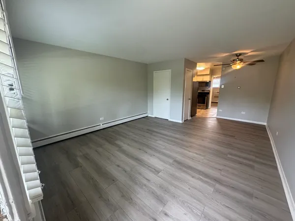 wooden floor in an empty room