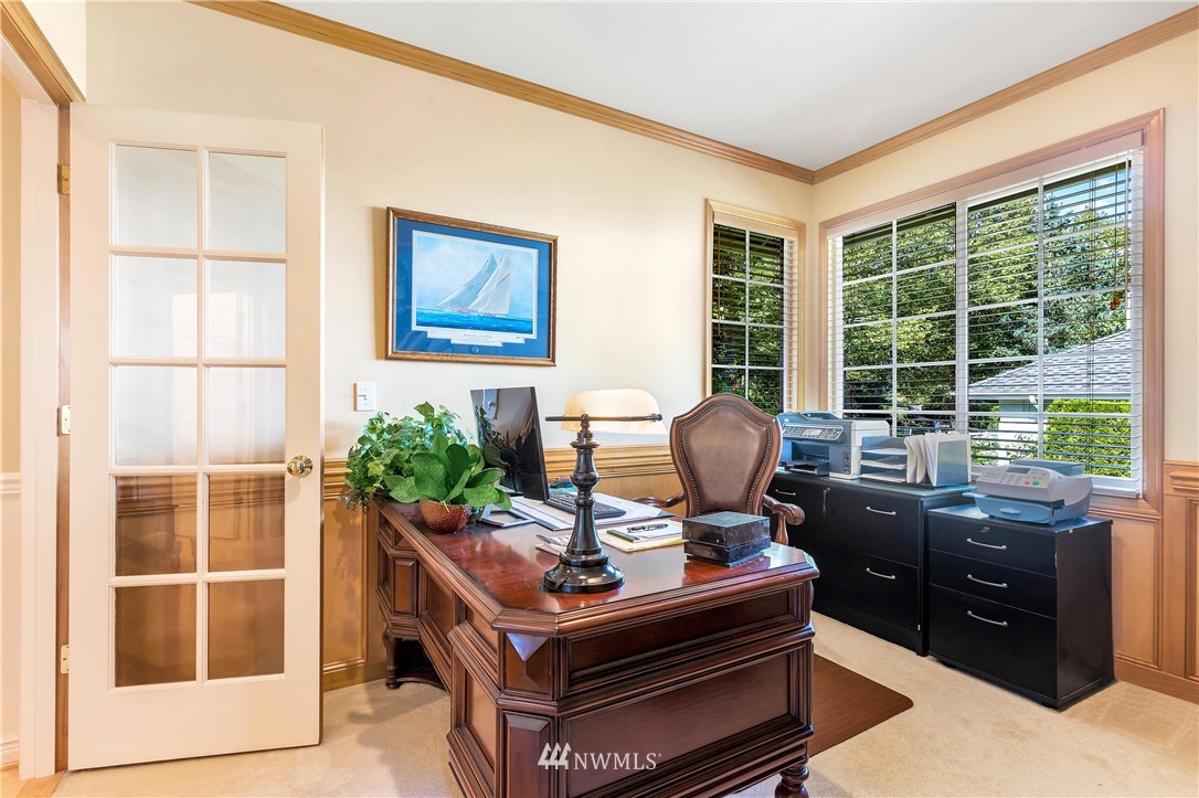 4916 177th Place Southeast Bothell, WA 98012 - Photo 15 of 25 a living room with furniture and a potted plant