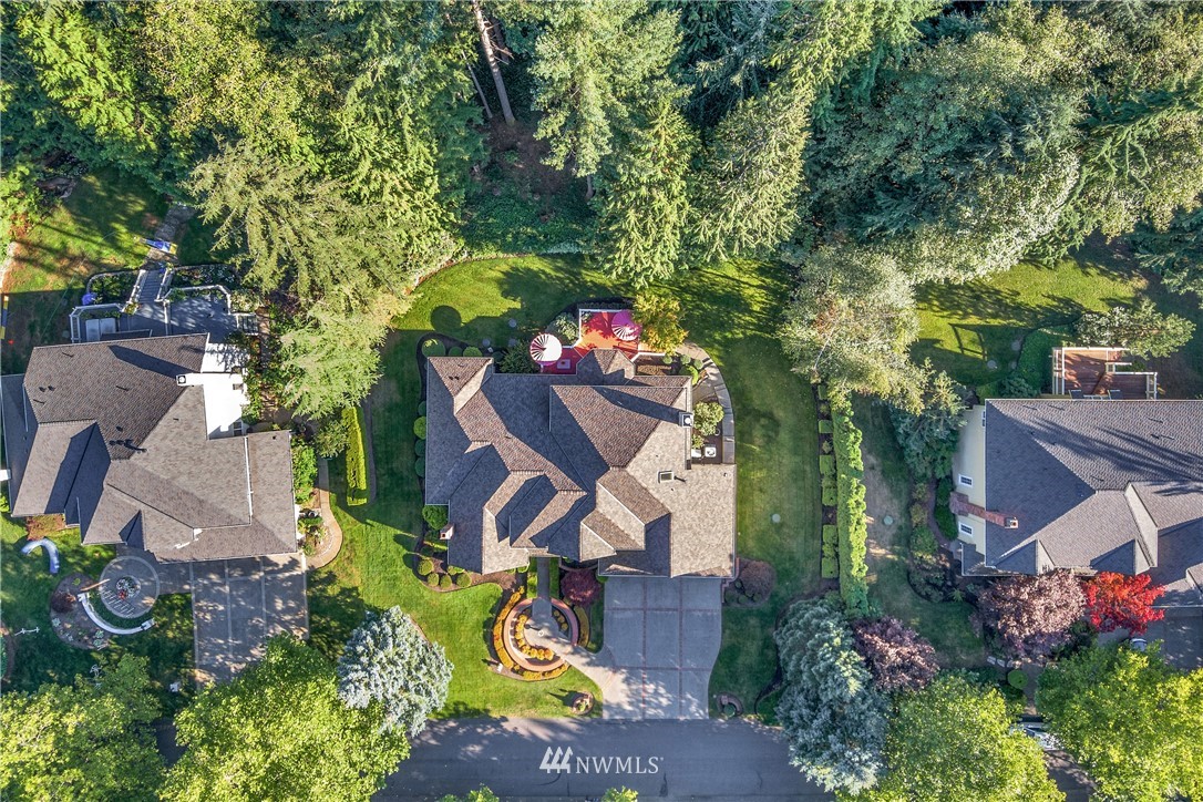 4916 177th Place Southeast Bothell, WA 98012 - Photo 25 of 25 an aerial view of a house
