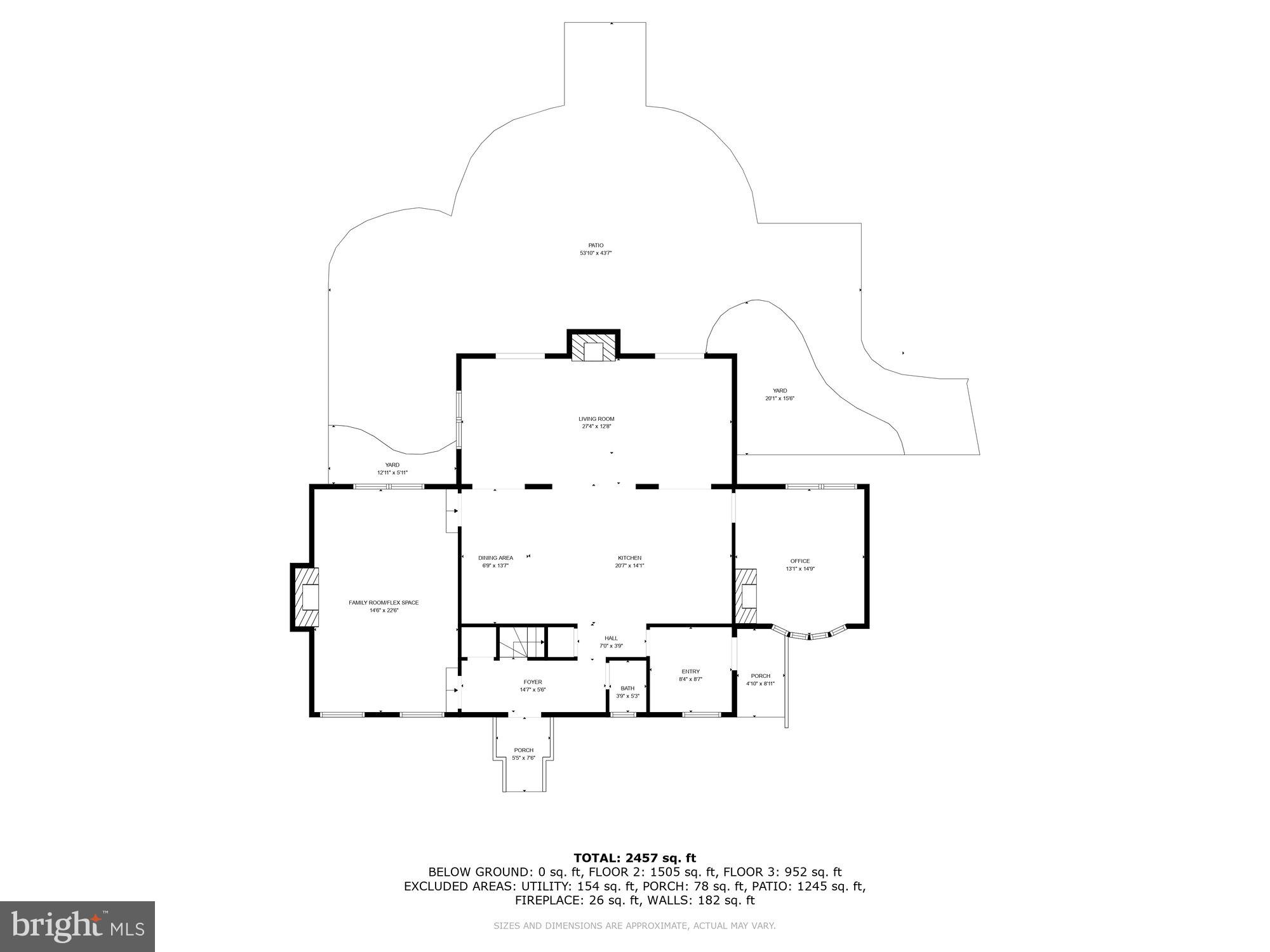 6206 Foxcroft Road Alexandria, VA 22307 - Photo 46 of 47 Main Level Floor Plan