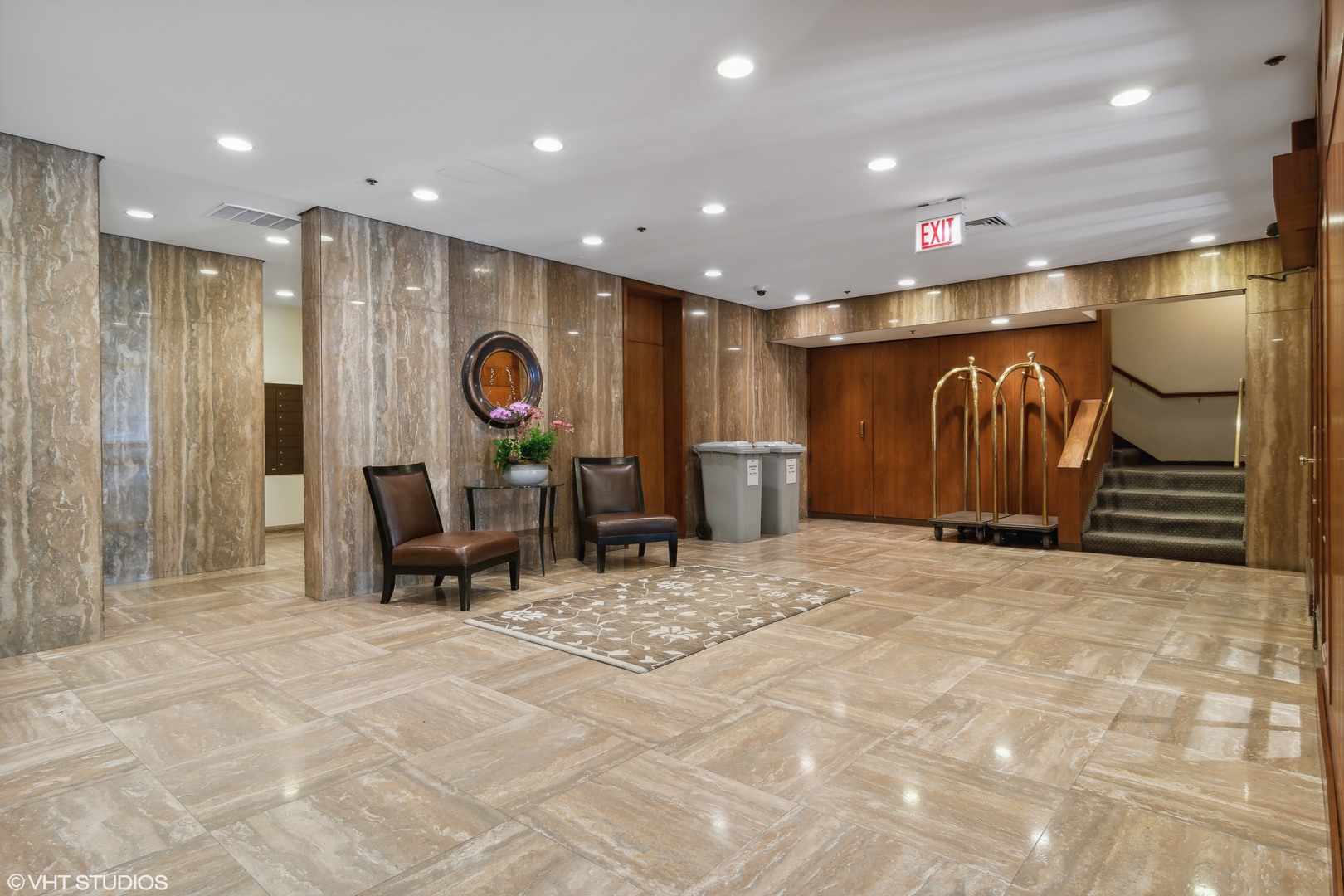 40 East Delaware Place, Unit 1602 Chicago, IL 60611 - Photo 23 of 27 a view of a game room with a large window