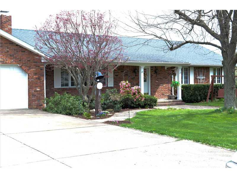 261 Darr Road Belle Vernon, PA 15012 - Photo 2 of 25 Exterior Front. Full Covered Front Porch for Relaxing Outdoors.