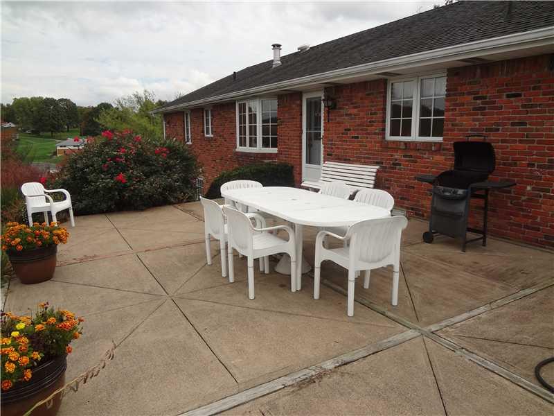 261 Darr Road Belle Vernon, PA 15012 - Photo 25 of 25 Patio/Deck. Oversized Patio is ready for your outdoor summer get togethers. Just steps away from the Kitchen entrance.