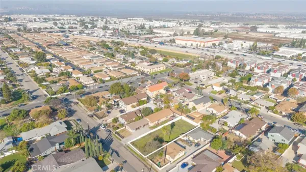a view of a city from a building