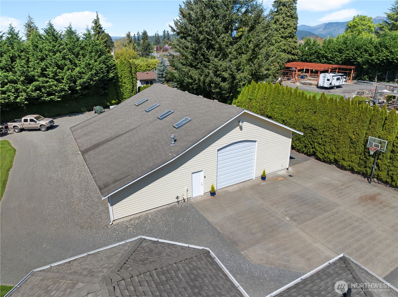 26224 Southeast 425th Street Enumclaw, WA 98022 - Photo 28 of 37 a view of a house with a backyard