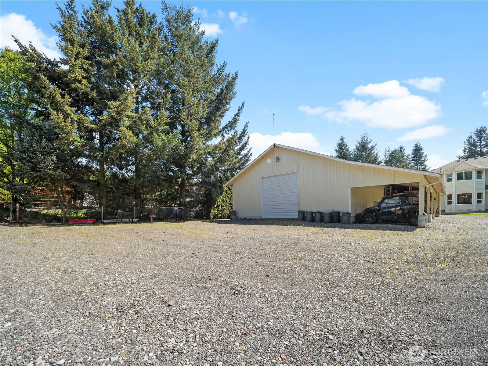 26224 Southeast 425th Street Enumclaw, WA 98022 - Photo 31 of 37 a front view of house with yard and trees