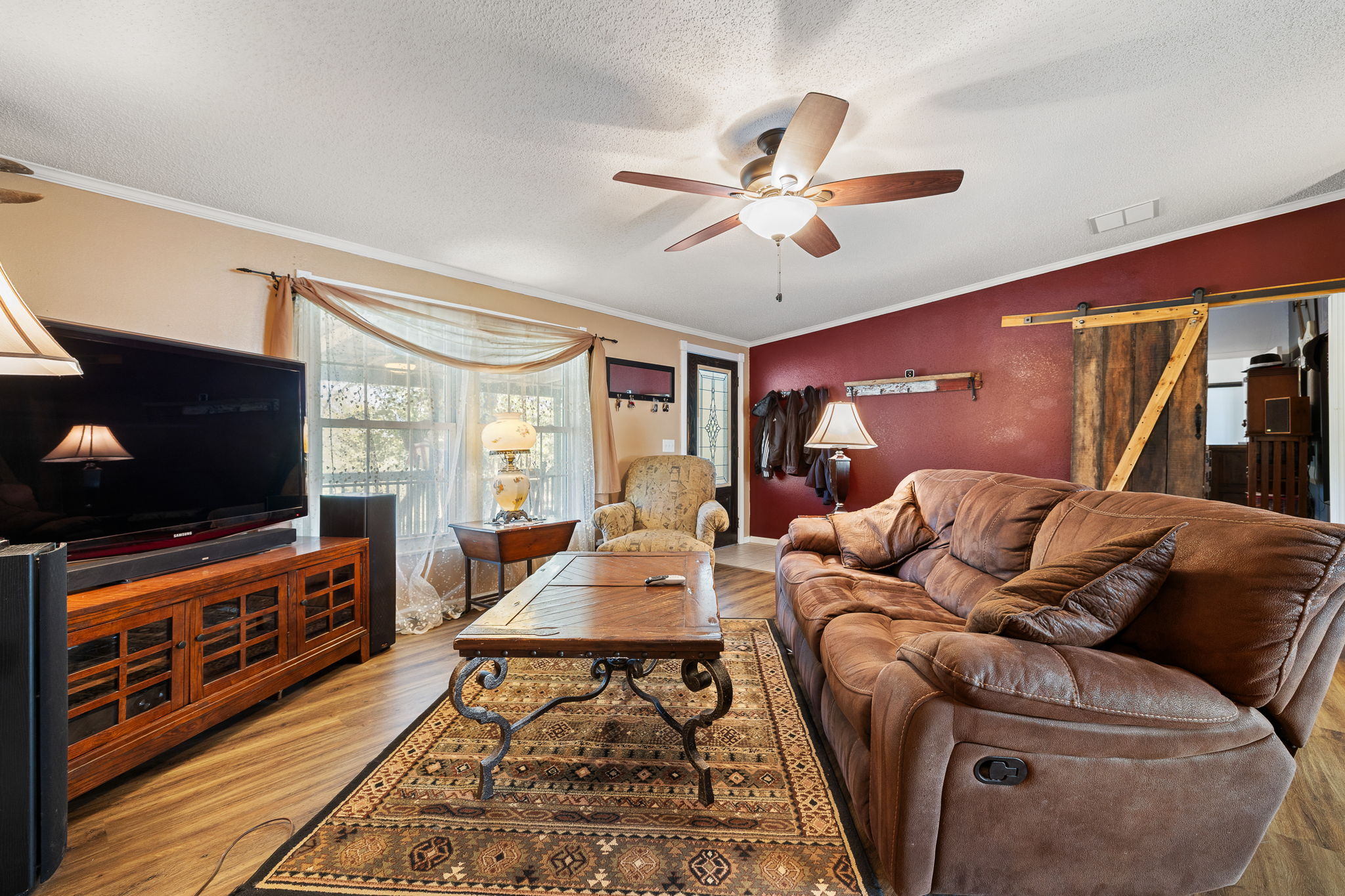 541 Hidden Oaks Drive Elgin, TX 78621 - Photo 7 of 40 Living room space as you enter the home