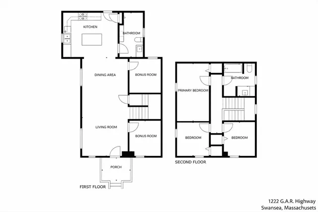 $495,000 | 1222 Grand Army Of The Republic Highway, Swansea, MA 02777