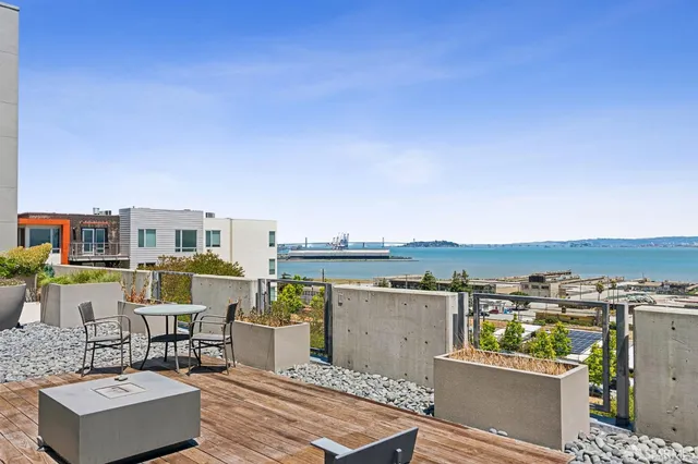 a outdoor space with patio furniture