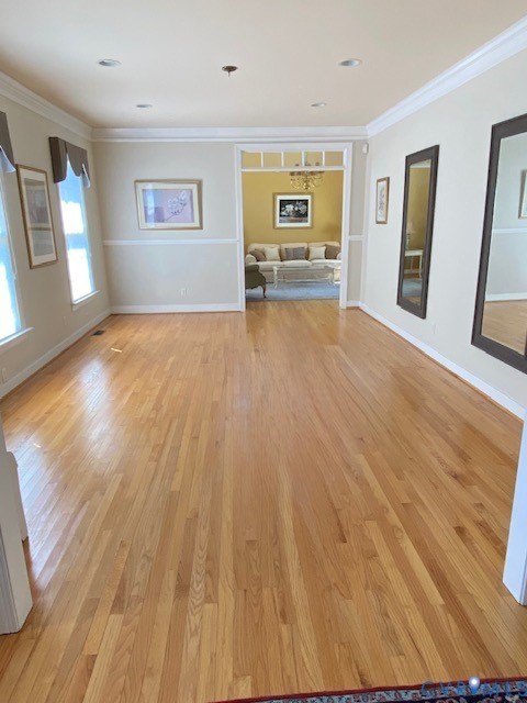 14307 Abbots Ridge Court Midlothian, VA 23113 - Photo 6 of 16 a view of empty room with wooden floor and windows