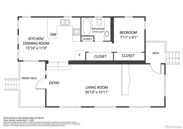 $549,000 | 85 Revette Drive, Unit 40, Breckenridge, CO 80424