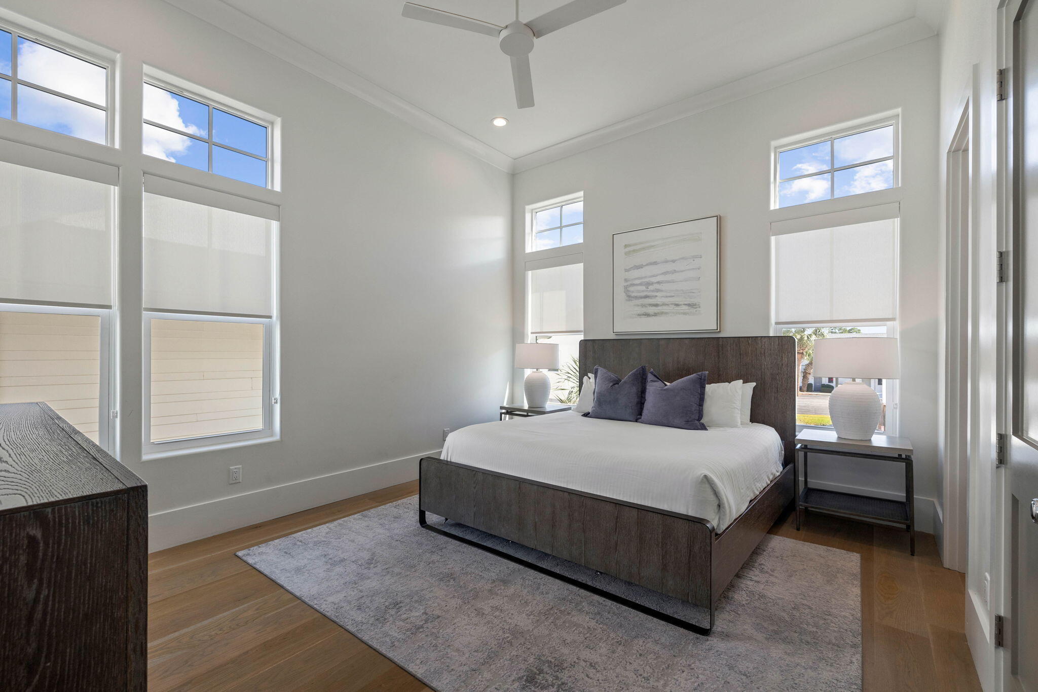 3537 East County Highway 30A Santa Rosa Beach, FL 32459 - Photo 31 of 56 a spacious bedroom with a bed and a window