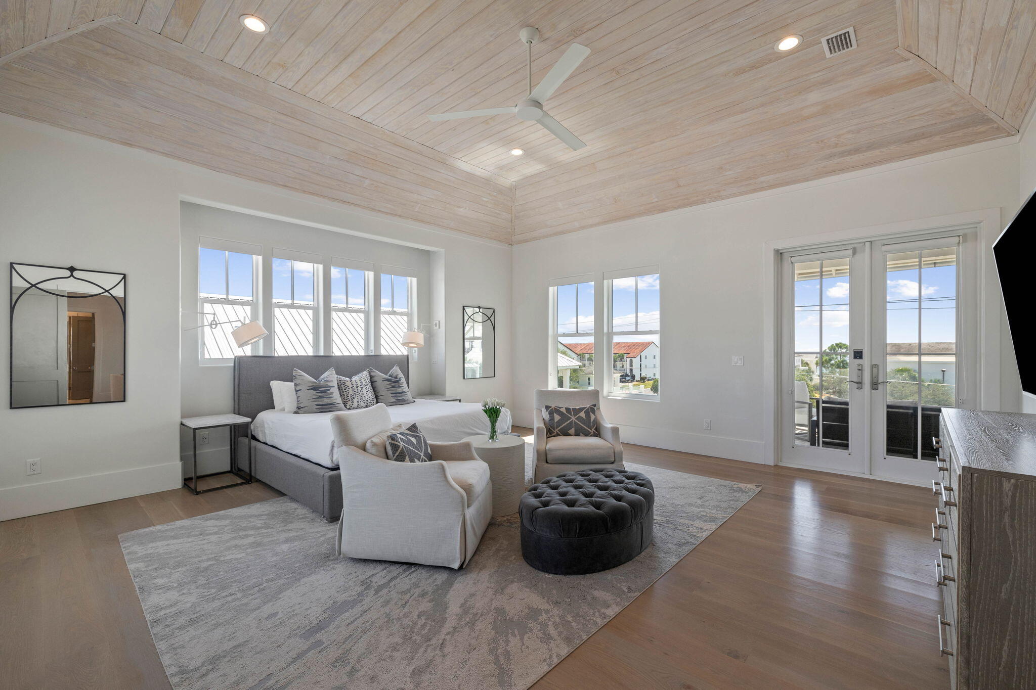3537 East County Highway 30A Santa Rosa Beach, FL 32459 - Photo 39 of 56 a living room with furniture and a large window