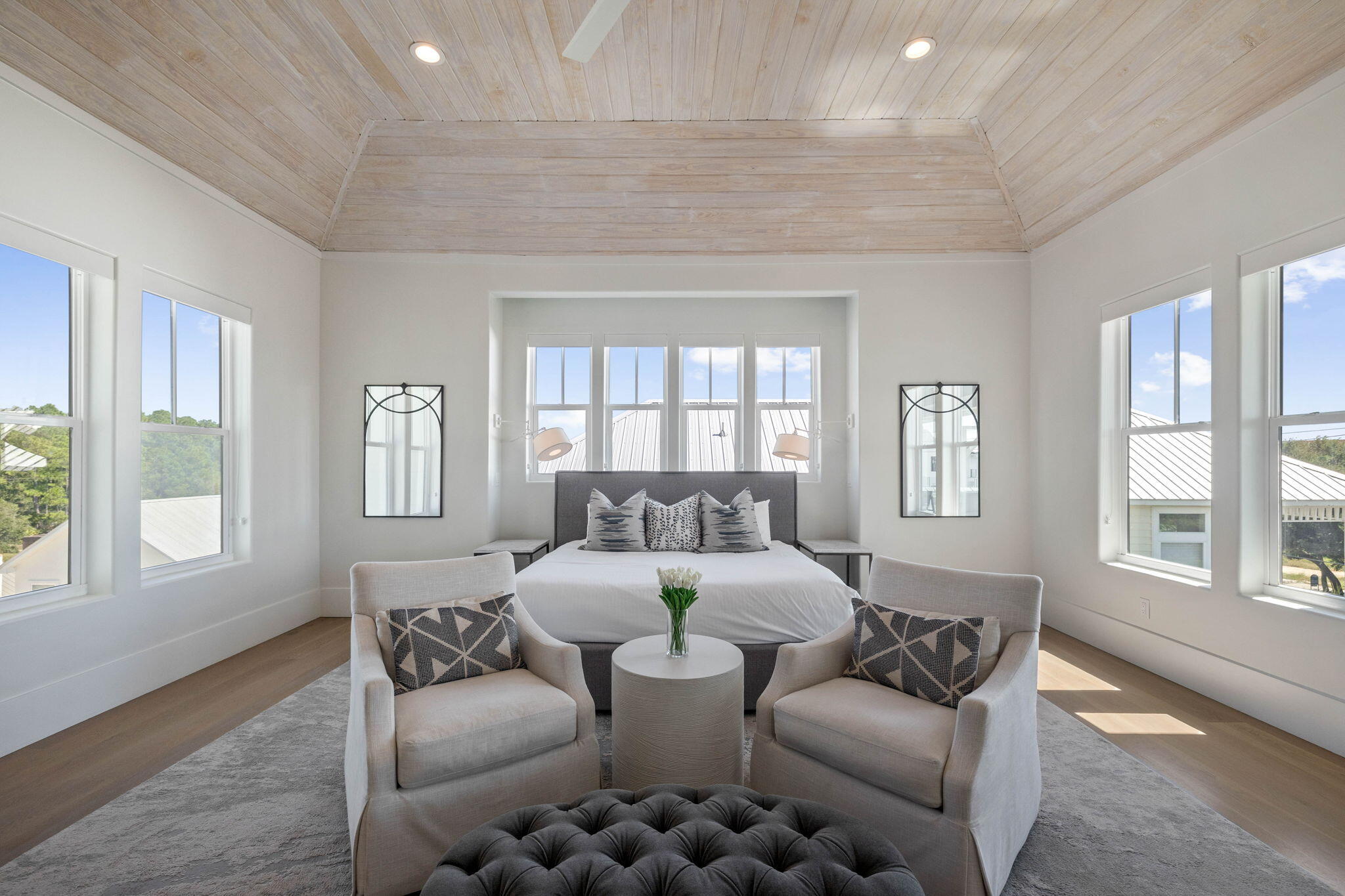 3537 East County Highway 30A Santa Rosa Beach, FL 32459 - Photo 40 of 56 a living room with furniture and a large window