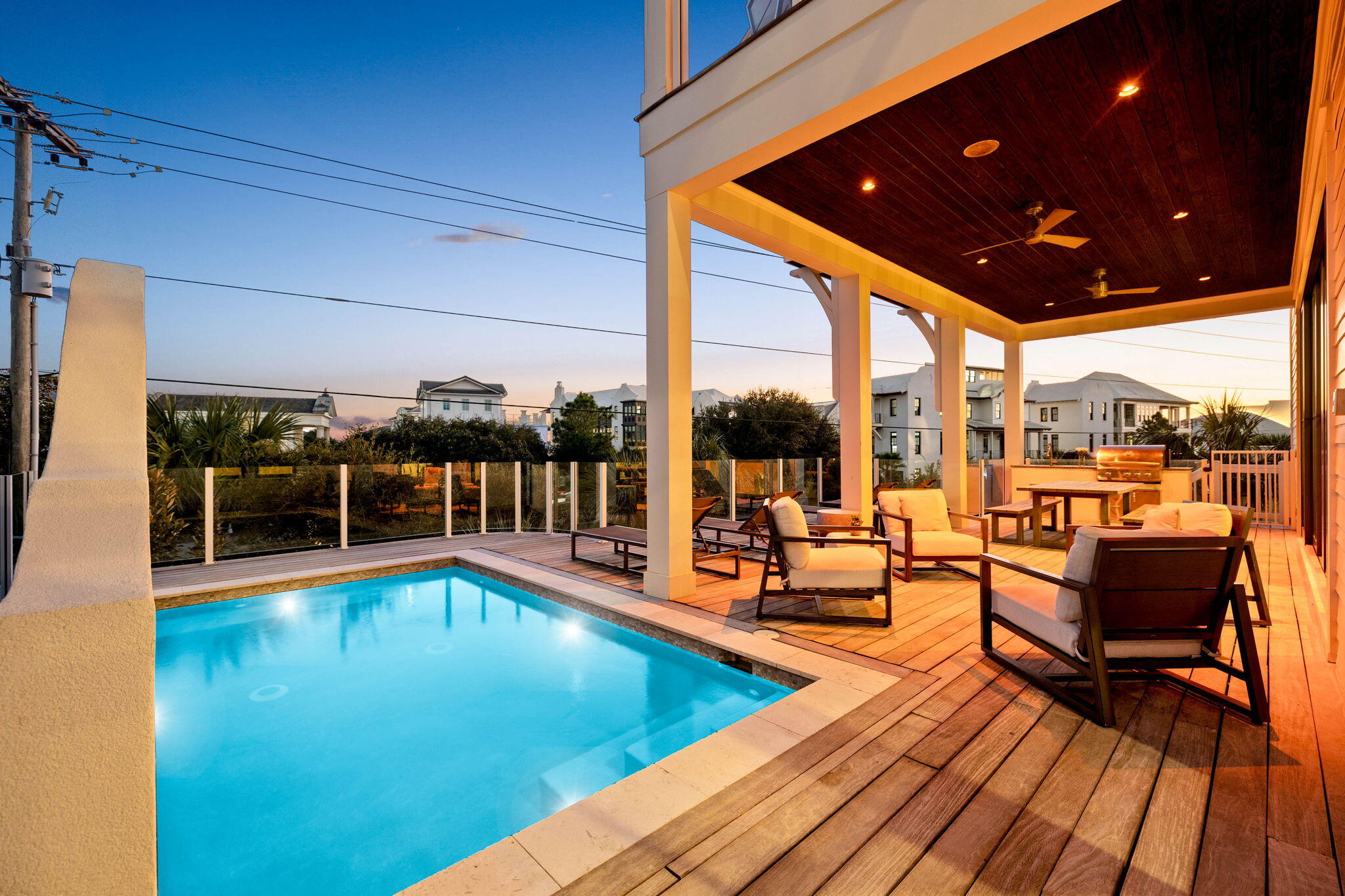 3537 East County Highway 30A Santa Rosa Beach, FL 32459 - Photo 7 of 56 a view of a patio with swimming pool
