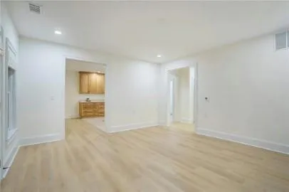 wooden floor in an empty room