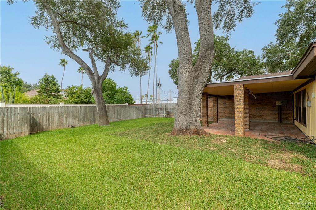 1100 Xanthisma Avenue McAllen, TX 78504 - Photo 20 of 26 a view of a house with backyard and a tree
