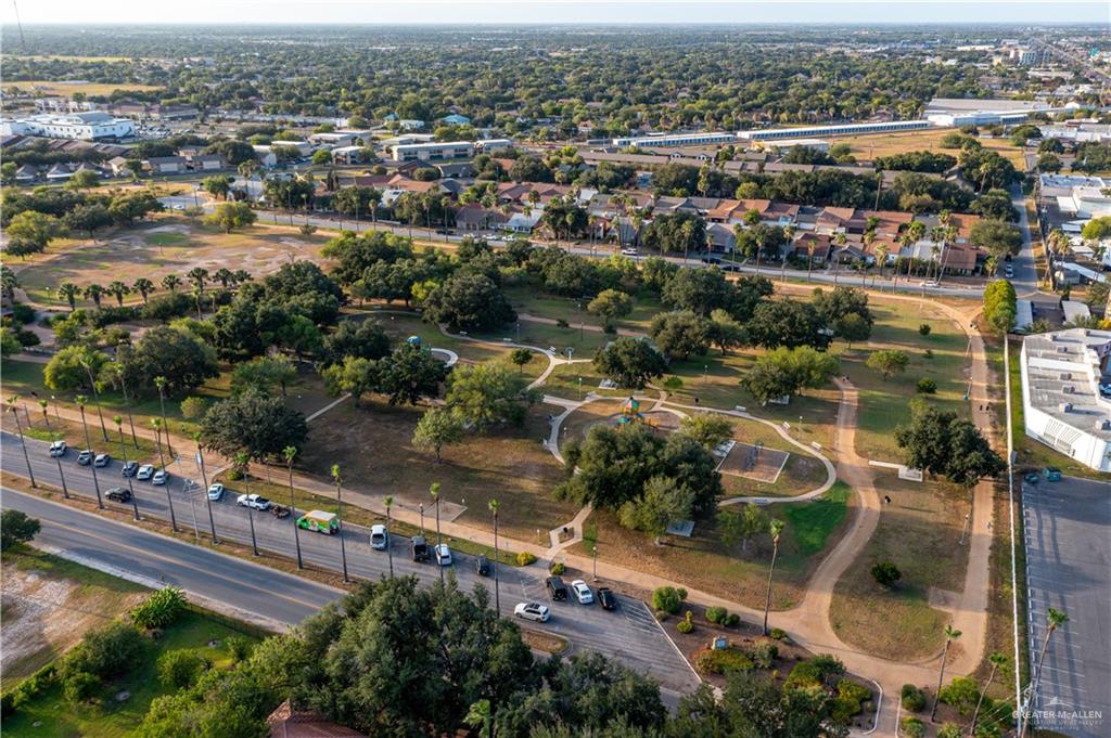 1100 Xanthisma Avenue McAllen, TX 78504 - Photo 24 of 26 an aerial view of a city with lots of residential buildings