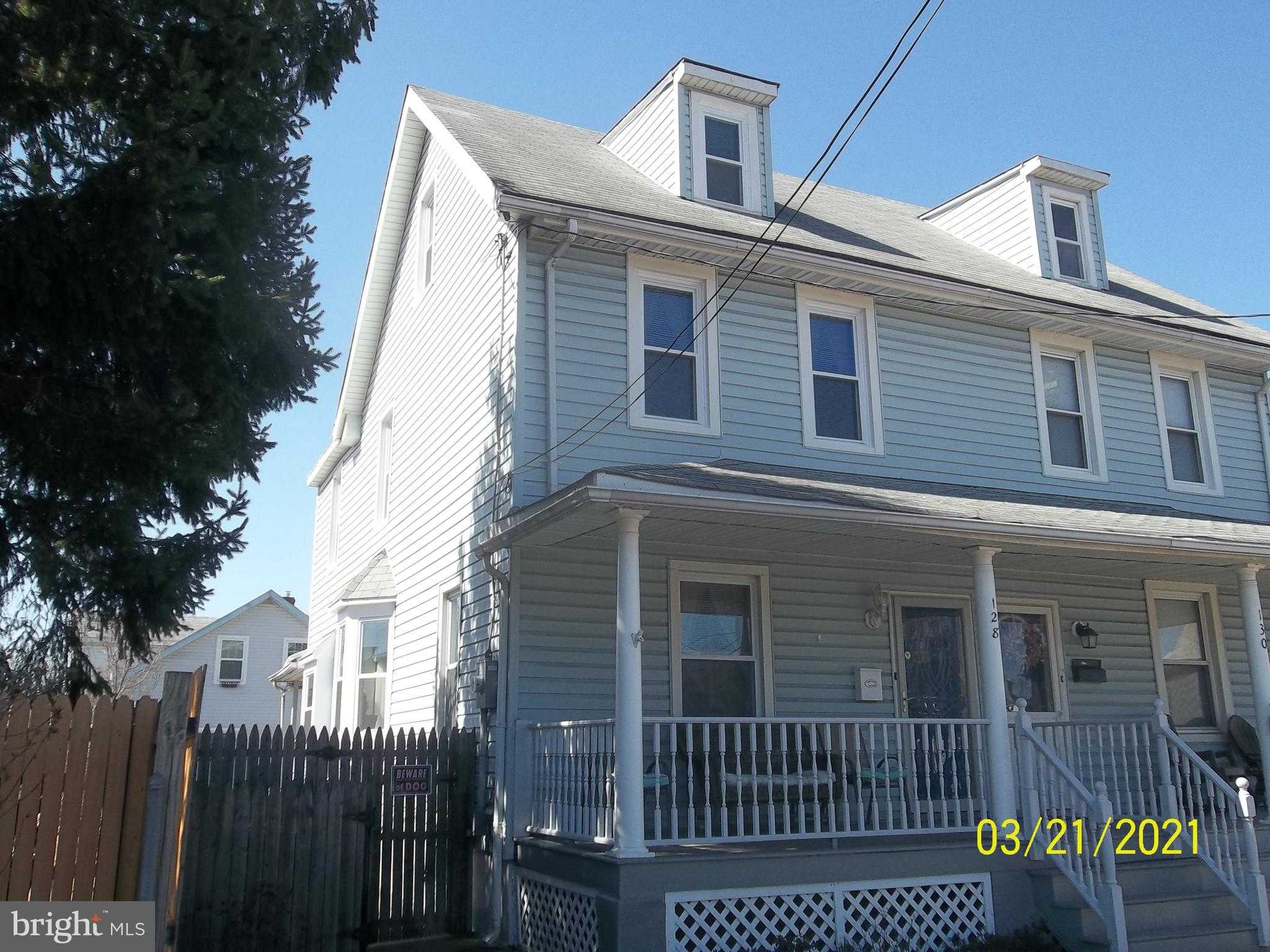 128 Madison Street Riverside, NJ 08075 - Photo 3 of 40 a view of a house with iron fence
