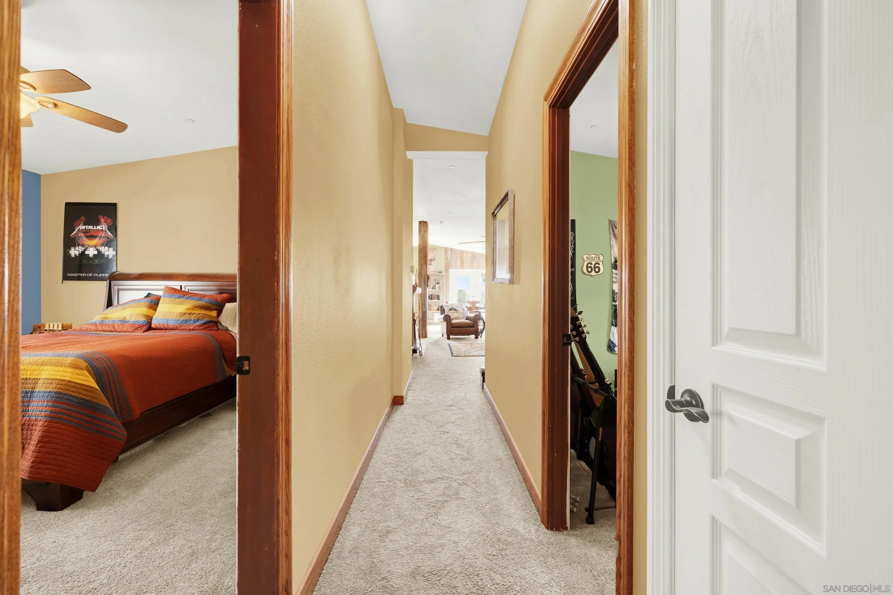 20885 Daum Road Jamul, CA 91935 - Photo 24 of 36 a view of a bedroom from a corridor