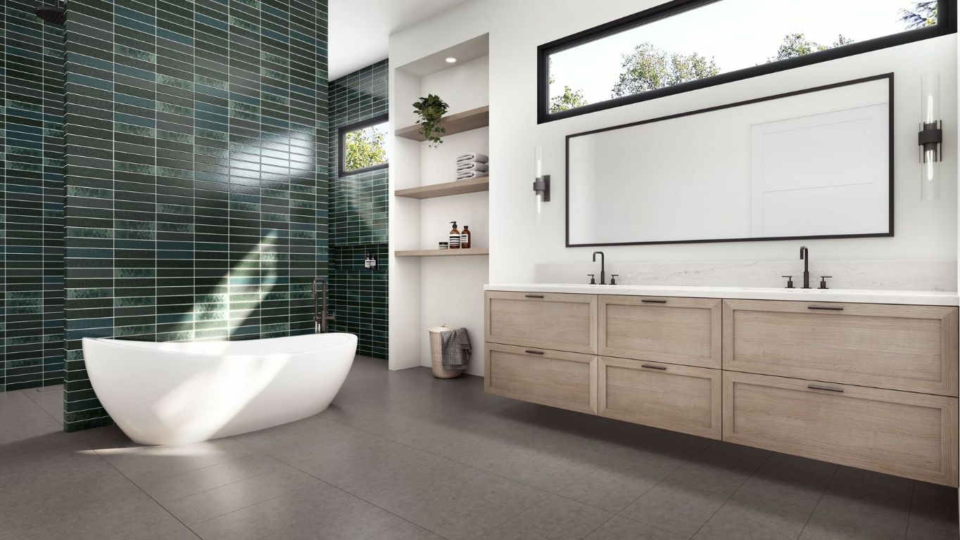 3214 Smoky Ridge Austin, TX 78730 - Photo 38 of 40 a bathroom with a toilet sink and mirror