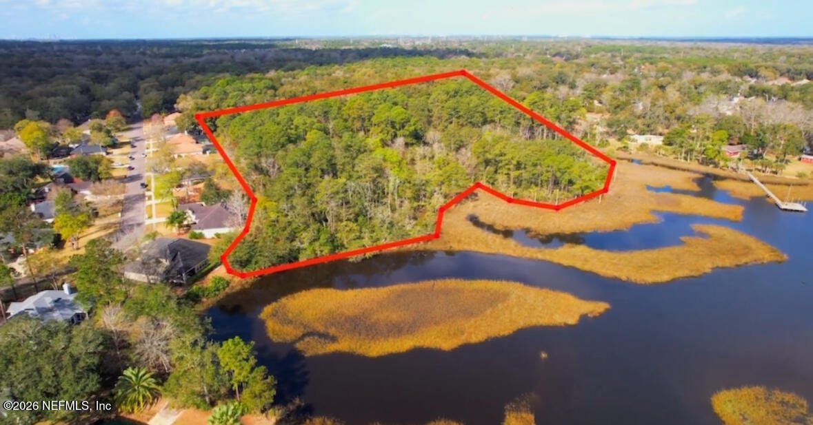 1 Caroline Ridge Lane East Jacksonville, FL 32225 - Photo 12 of 23 Aerial view from Mount Pleasant Creek