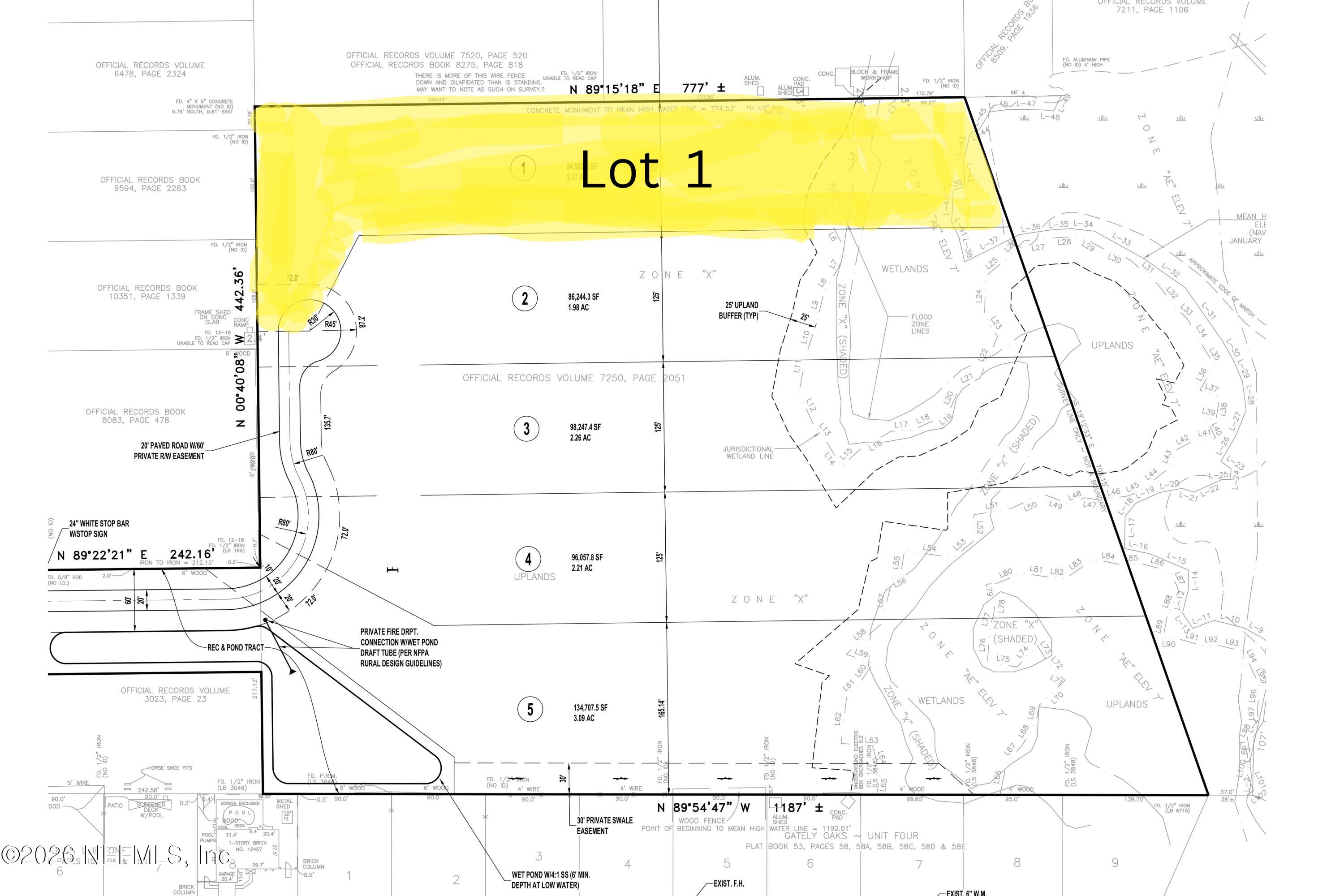 1 Caroline Ridge Lane East Jacksonville, FL 32225 - Photo 2 of 23 Lot 1