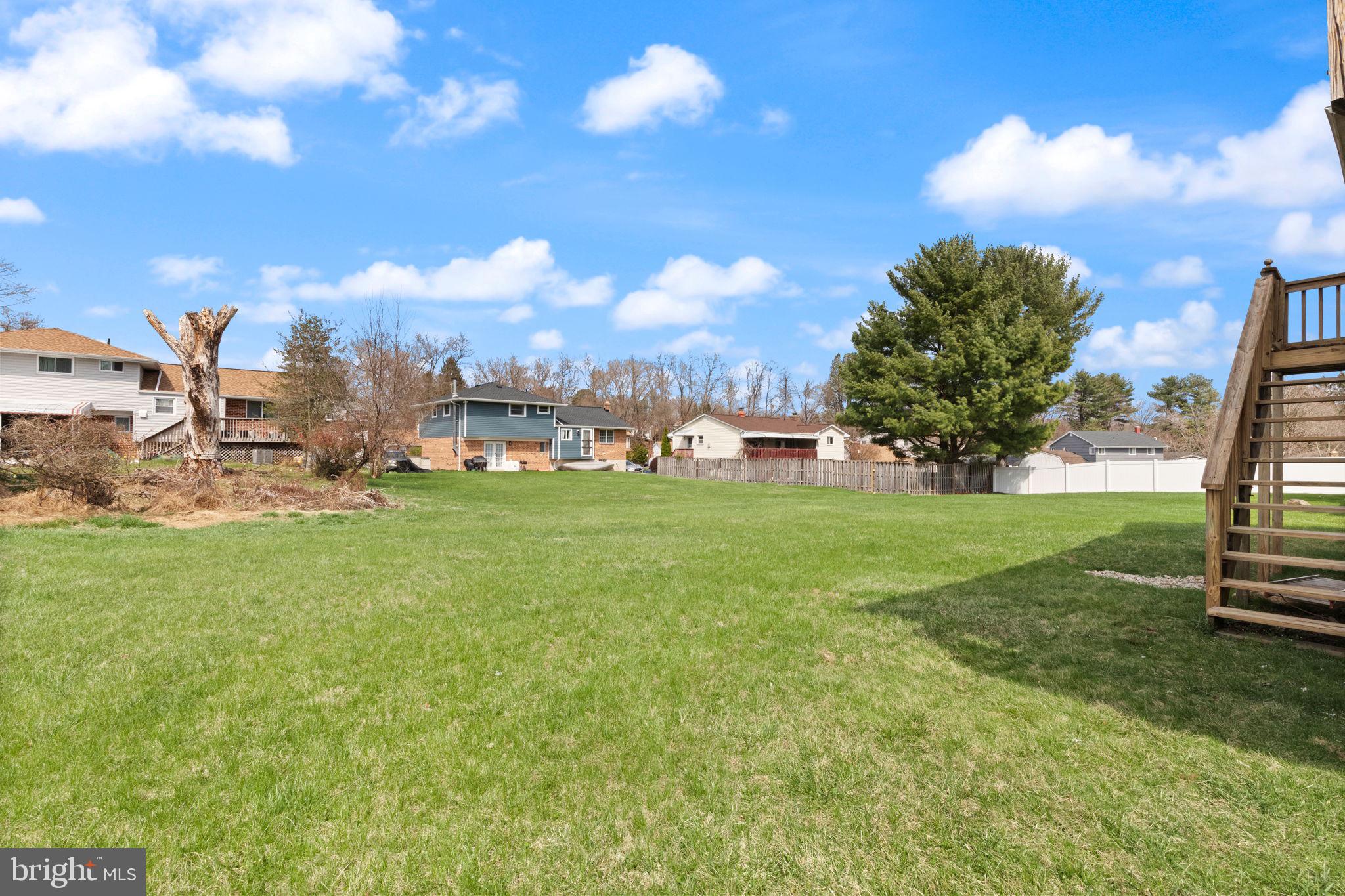 9708 Eustice Road Randallstown, MD 21133 - Photo 39 of 42 Flat back yard!