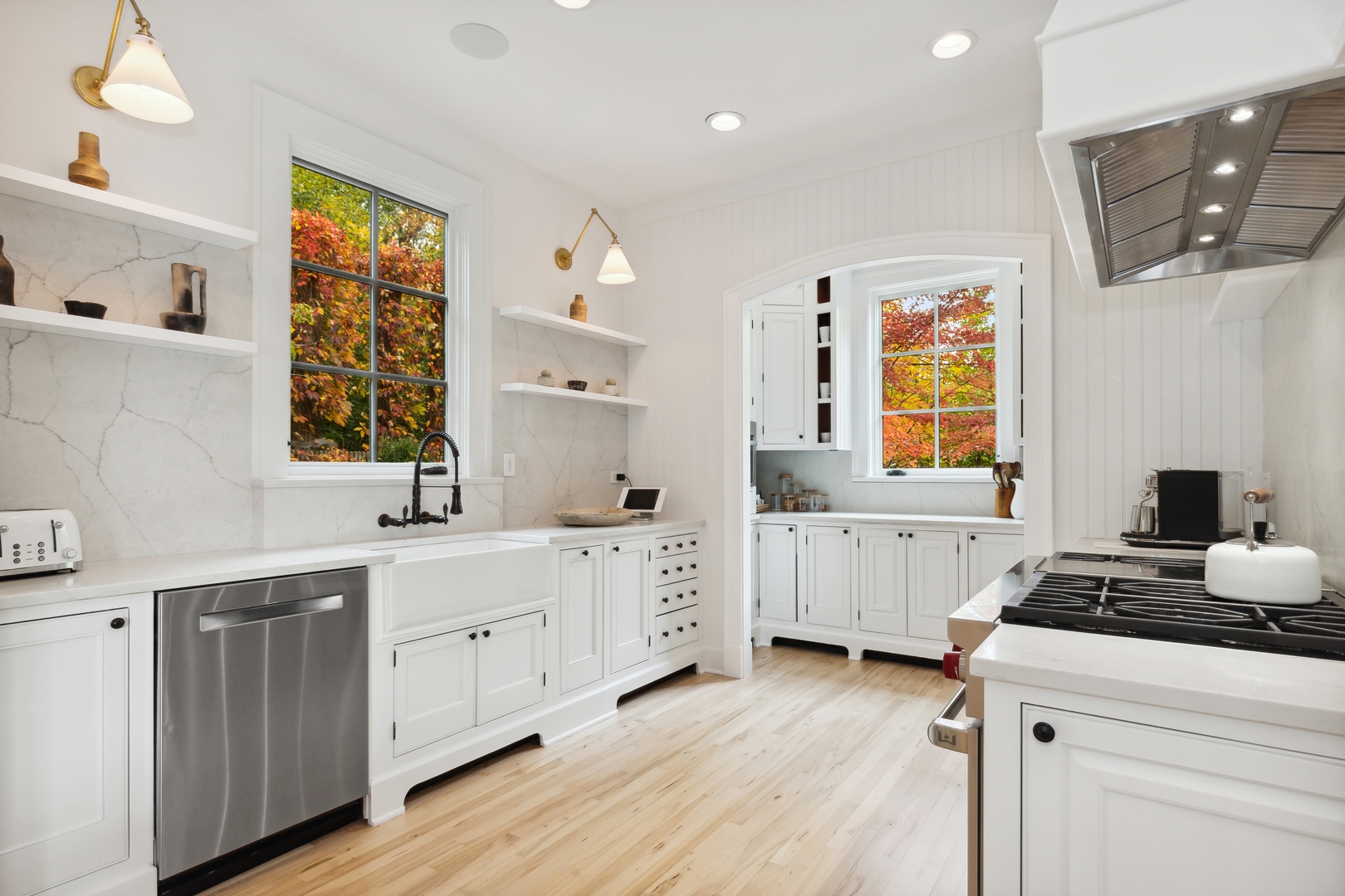 606 Tiverton Road Lake Forest, IL 60045 - Photo 13 of 48 a kitchen with a sink cabinets and window