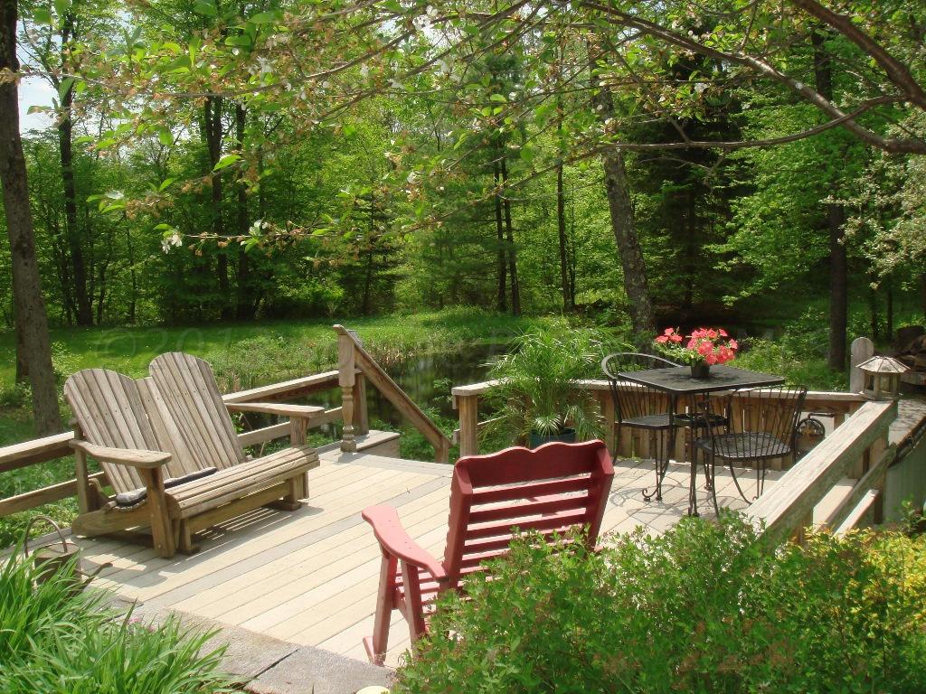 67 Sweet Brook Road Williamstown, MA 01267 - Photo 20 of 26 Deck and pond