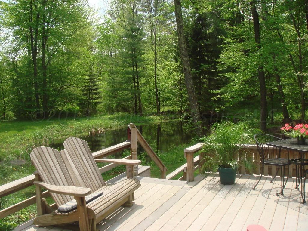 67 Sweet Brook Road Williamstown, MA 01267 - Photo 21 of 26 Deck and pond 2