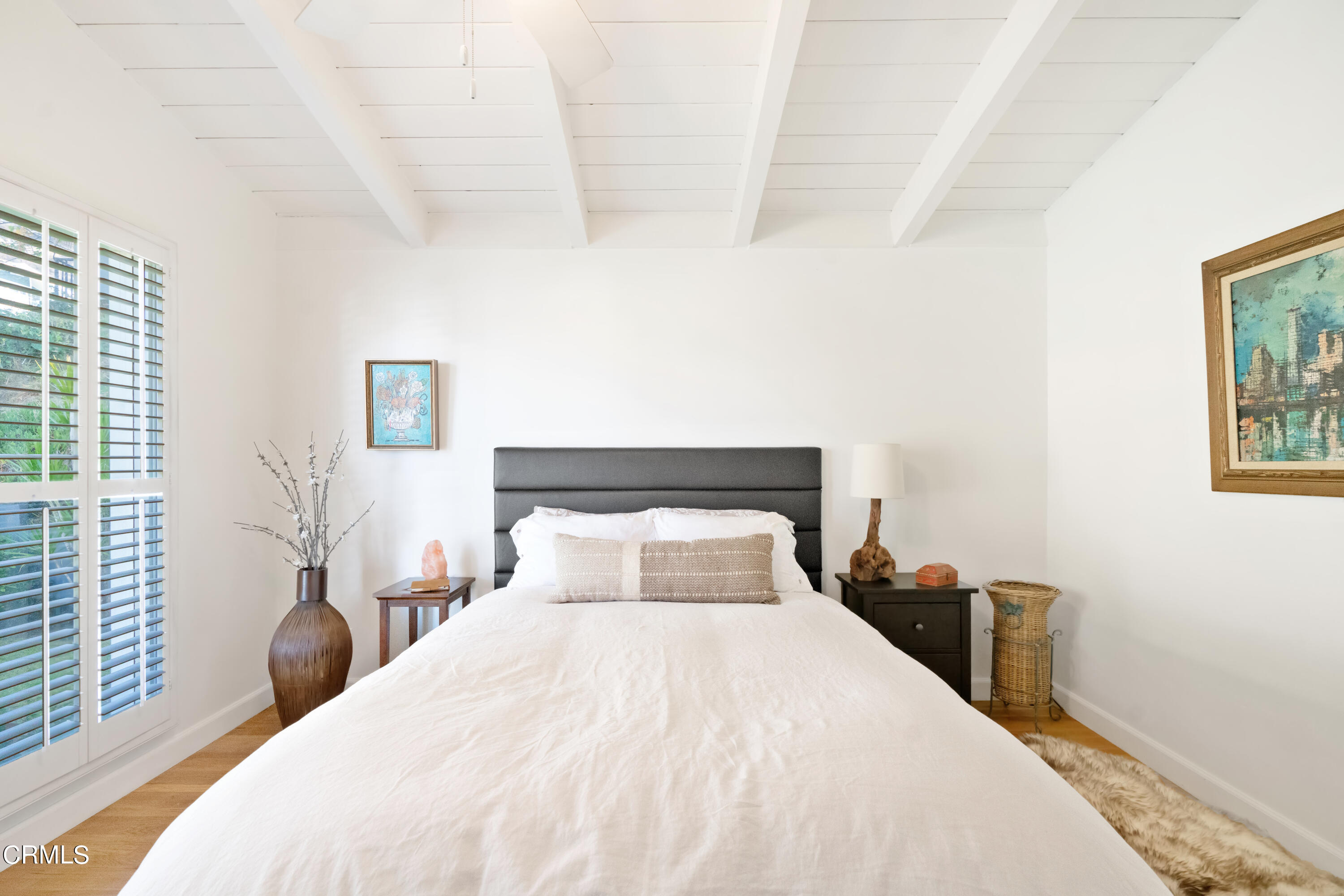 2664 Bogue Drive Glendale, CA 91208 - Photo 41 of 69 a bedroom with a bed and painting on the wall