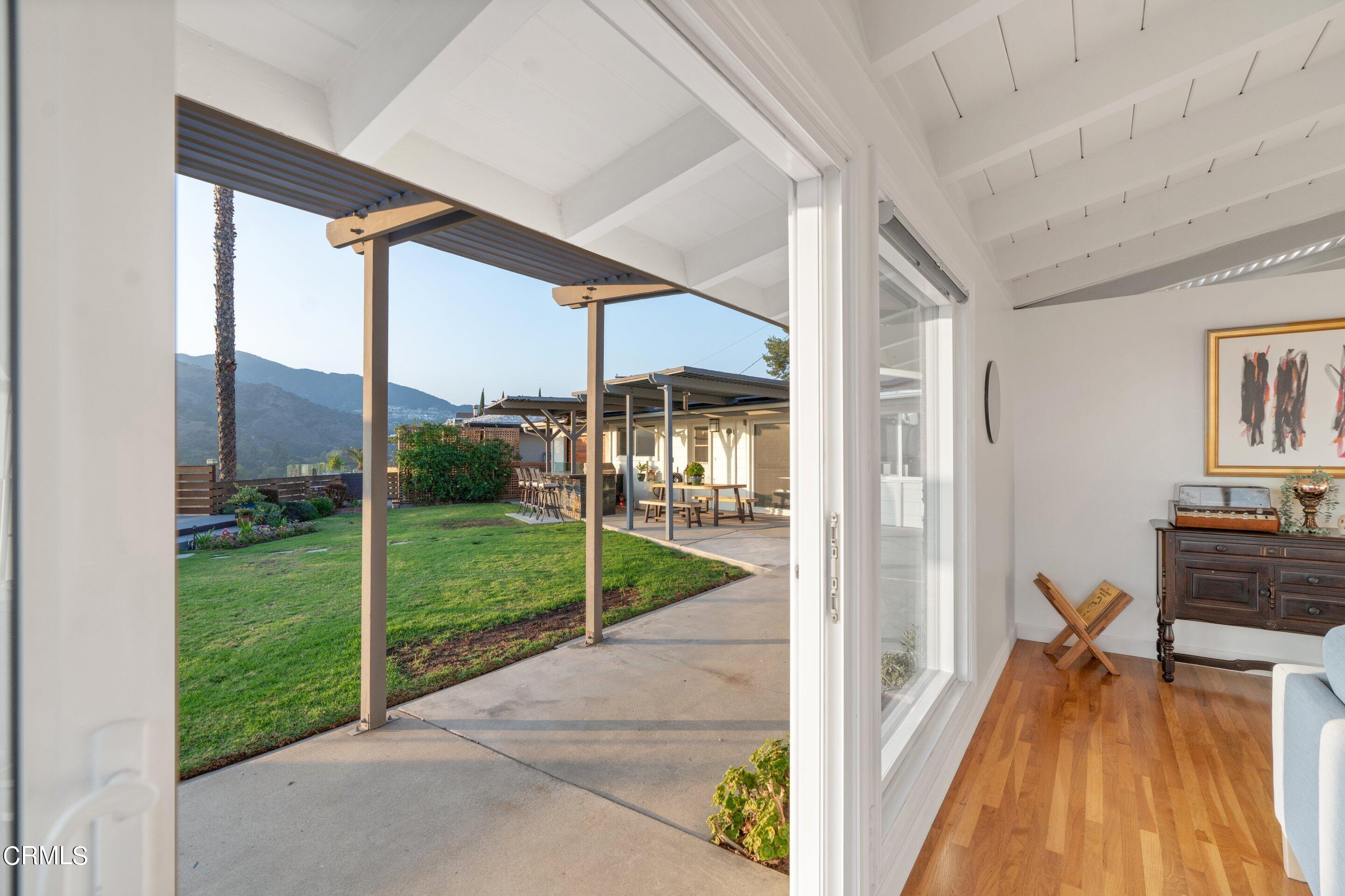 2664 Bogue Drive Glendale, CA 91208 - Photo 55 of 69 a view of a porch and garden