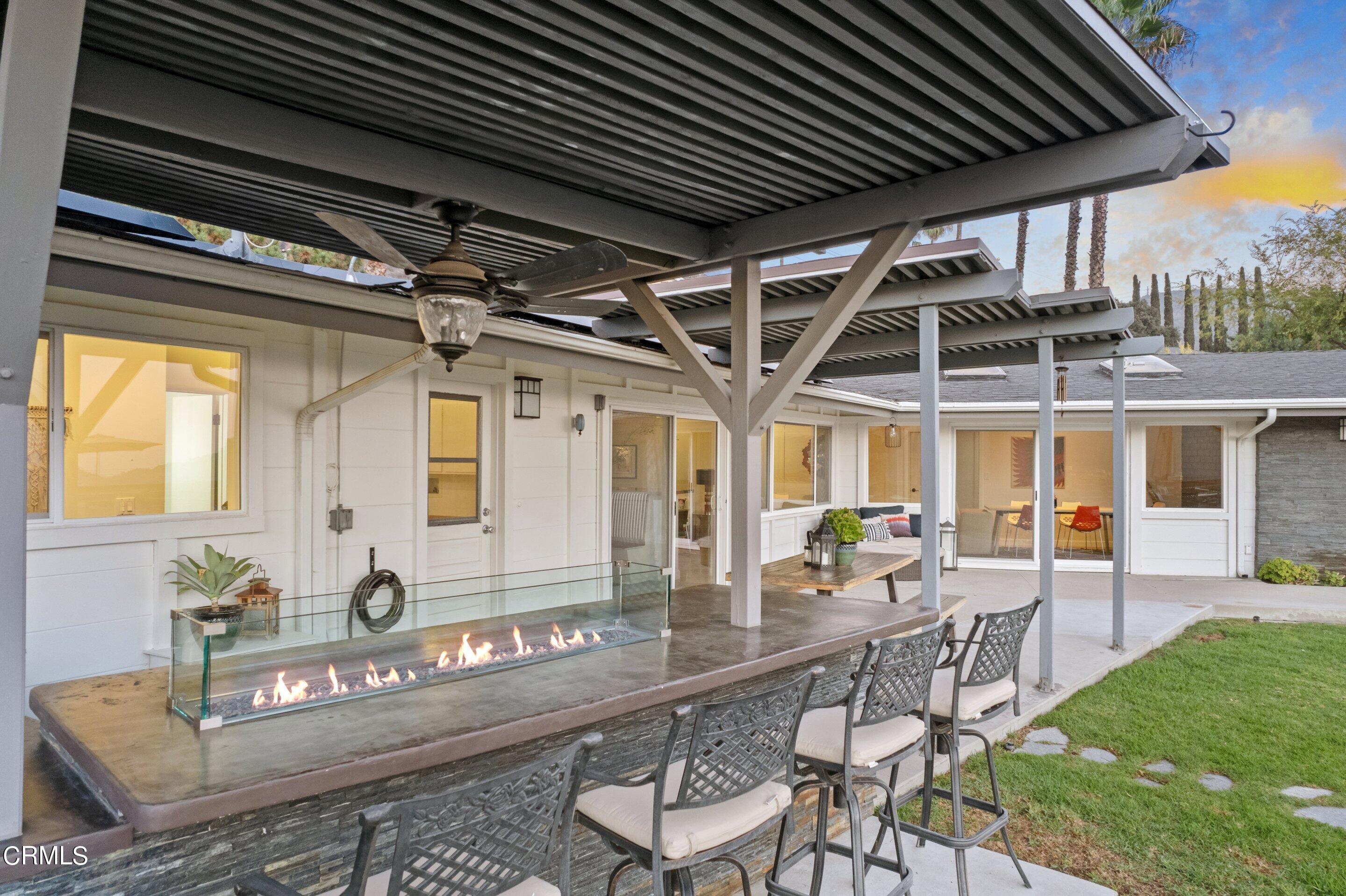 2664 Bogue Drive Glendale, CA 91208 - Photo 62 of 69 a view of a chairs and table in a patio