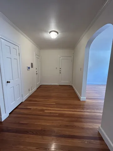 wooden floor in an empty room